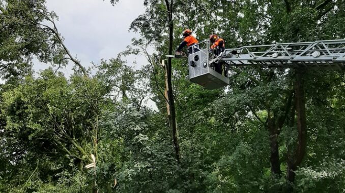 FW-EN: Kurzes Unwetter sorgt für drei Einsätze