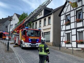 FW-EN: Patientenrettung über Drehleiter