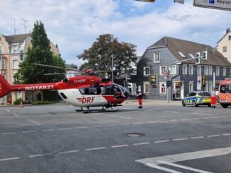 FW-EN: Rettungshubschrauber landet im Bereich Timpen.