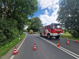 FW-EN: Verkehrsunfall auf der L528