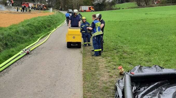 FW-EN: Wetter - Feuerwehr und THW üben gemeinsam