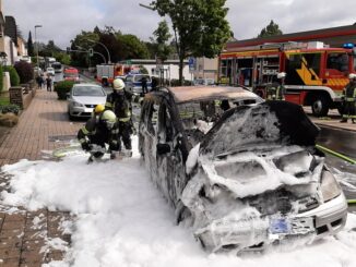 FW-EN: Wetter - Pkw Brand auf der Grundschötteler Straße