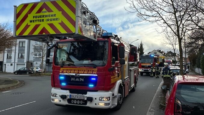 FW-EN: Wetter (Ruhr) - 3 Einsätze am Wochenende für die Freiwillige Feuerwehr