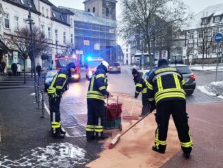 FW-EN: Zwei Ölspuren im Stadtgebiet - Städteübergreifende Zusammenarbeit