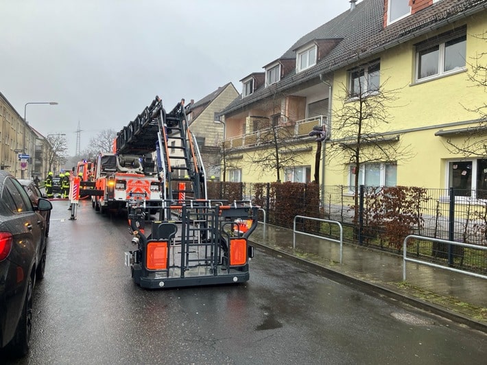 FW-F: Griesheim - Kellerbrand unter Kindergarten