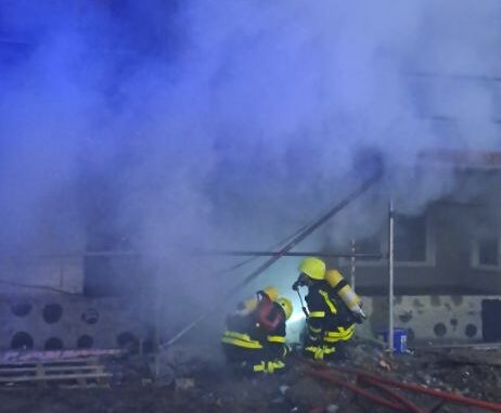 FW-F: Kellerbrand im Gallus