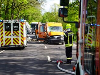 FW Flotwedel: Ein Leichtverletzter nach Unfall auf B214 zwischen Bröckel und Kreuzkrug