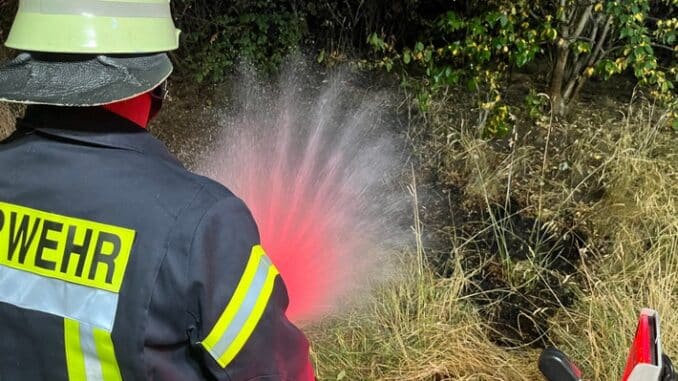 FW Flotwedel: Erneuter Flächenbrand ruft die Feuerwehr Eicklingen auf den Plan