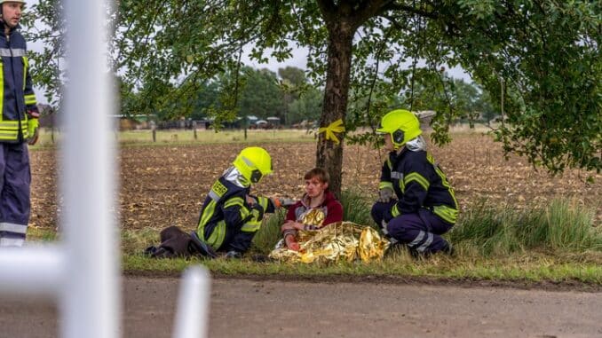 FW Flotwedel: Feuerwehr und Rettungsdienst proben gemeinsam den Ernstfall / Drei Verletzte nach Verkehrsunfall