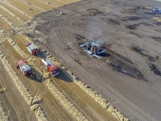 FW Flotwedel: Landkreisübergreifender Einsatz bei Flächenbrand zwischen Bröckel und Uetze