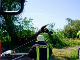 FW Flotwedel: Ortsfeuerwehr Bröckel rückt zu Nachlöscharbeiten nach morgendlichem Brand aus