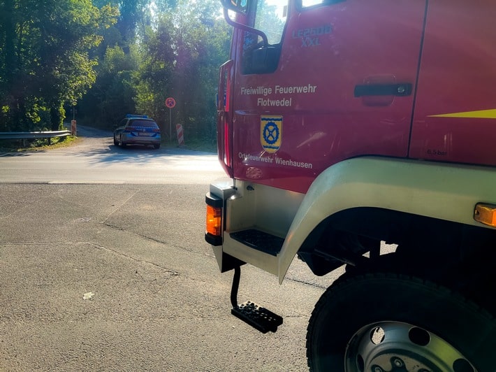 FW Flotwedel: Tierrettung in Wienhausen endet glimpflich