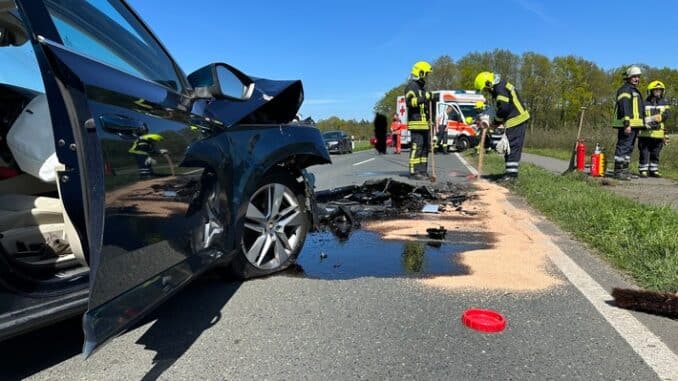 FW Flotwedel: Verkehrsunfall mit Todesfolge - Zwei PKW kollidieren auf L311 zwischen Eicklingen und Wienhausen