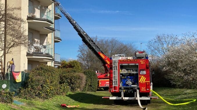 FW Frankenthal: Zimmerbrand
