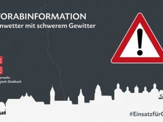 FW-GL: DWD -&gt; VORABINFO UNWETTER vor SCHWEREM GEWITTER