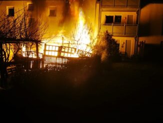 FW-GLA: Kleingebäudebrand im Stadtteil Brauck