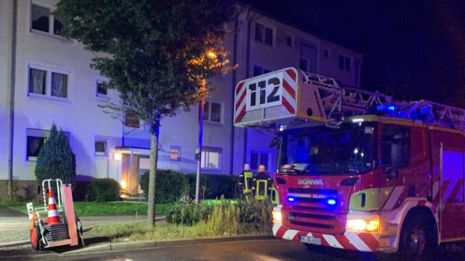 FW-GLA: Küchenbrand auf der Horster Straße