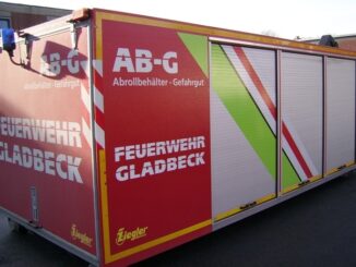 FW-GLA: Produktaustritt aus Tankwagen auf der BAB 2