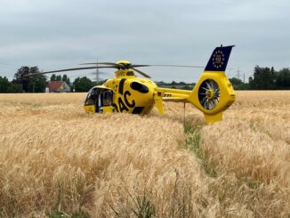 FW-GLA: Verkehrsunfall mit einer eingeklemmten Person