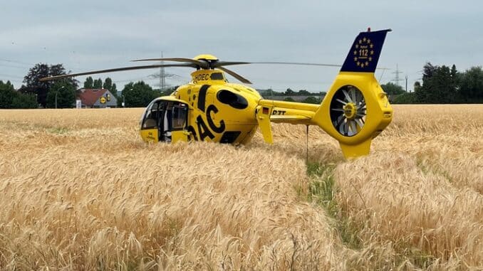 FW-GLA: Verkehrsunfall mit einer eingeklemmten Person