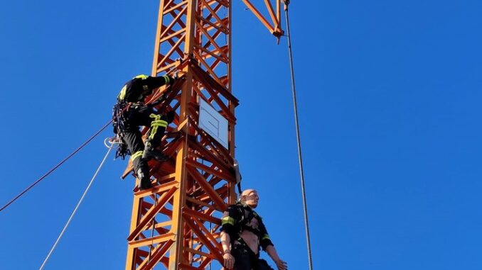 FW Gangelt: Sicher Arbeiten in Höhen und Tiefen
