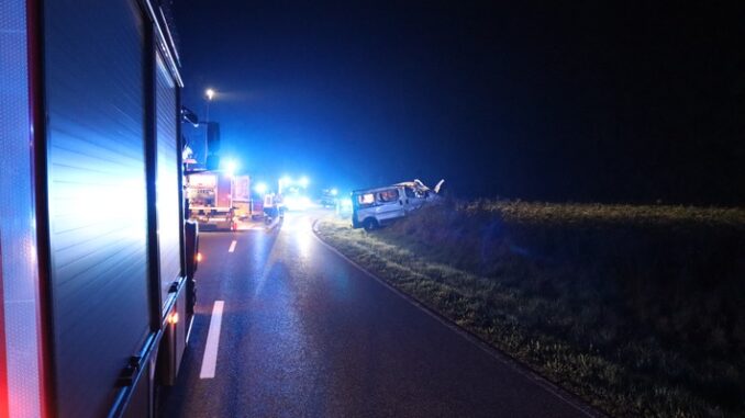 FW Gangelt: Verkehrsunfall mit Personensuche