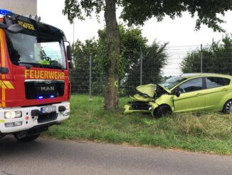 FW Grevenbroich: Zwei Personen nach Verkehrsunfall in Neurath verletzt - Rettungshubschrauber im Einsatz