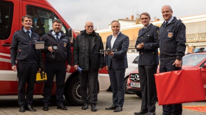 FW-HB: Drohnen, Wärmebildkameras, Leuchten und Rauchverschlüsse für die Freiwilligen Feuerwehren