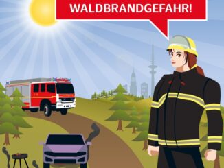 FW-HH: Feuerwehr Hamburg warnt vor steigender Gras- und Waldbrandgefahr