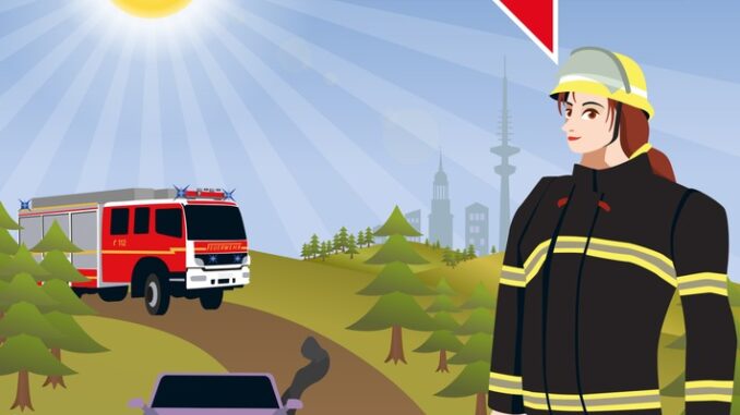 FW-HH: Feuerwehr Hamburg warnt vor steigender Gras- und Waldbrandgefahr