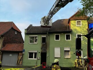 FW Helmstedt: Gebäudebrand im Großen Kirchhof