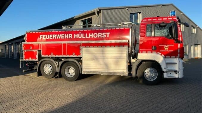 FW Hüllhorst: Neues Fahrzeug für die Feuerwehr Hüllhorst