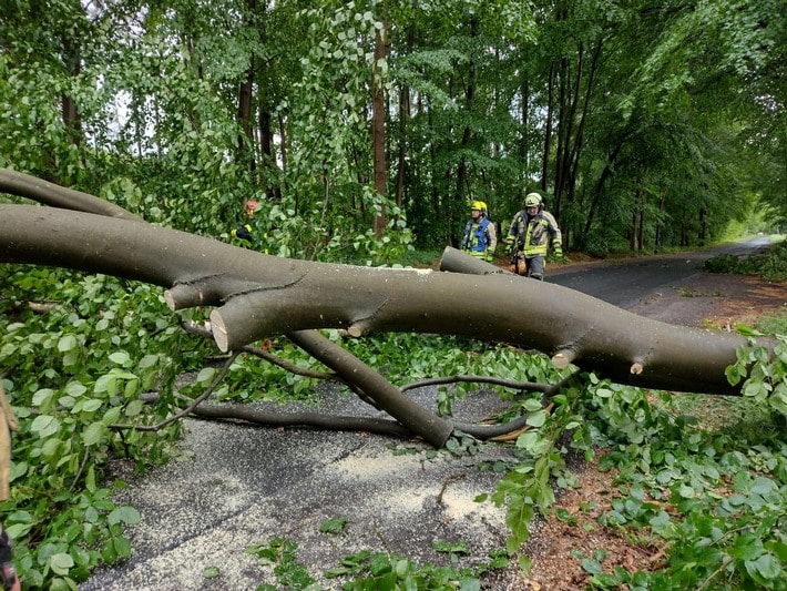 FW Hünxe: 11 Sturmeinsätze in Hünxe