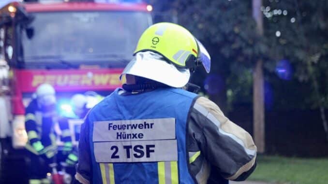 FW Hünxe: Nächtlicher Feuerwehreinsatz durch BMA-Alarm