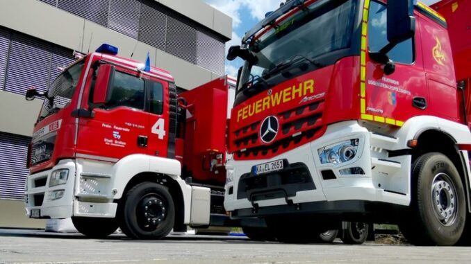 FW-KA: 25 Feuerwehrleute aus dem Landkreis Karlsruhe bei Katastrophenschutzübung &quot;Heißer Norden&quot;