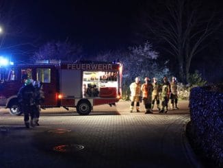 FW-KLE: Brand an Fassade selber gelöscht