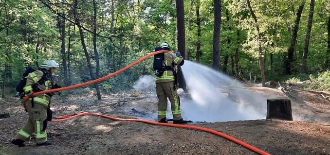 FW-KLE: Brand im Reichswald schnell gelöscht