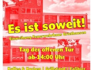 FW-KLE: Einladung zur Schlüsselübergabe in Griethausen / Tag der offenen Tür am neuen Feuerwehrhaus