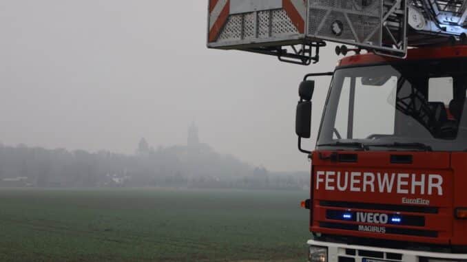 FW-KLE: Gebäudebrand an landwirtschaftlichem Betrieb