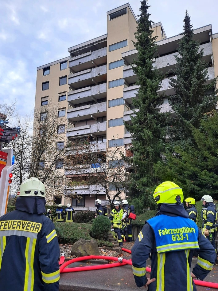 FW Konstanz: Ausgelöster Rauchmelder mit Rauchentwicklung