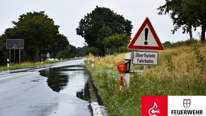 FW Konstanz: Feuerwehr Konstanz mit mehreren Unwettereinsätzen am Wochenende gefordert