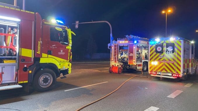 FW Konstanz: Verkehrsunfall