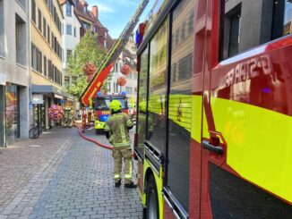 FW Konstanz: Wohnungsbrand in Konstanzer Altstadt