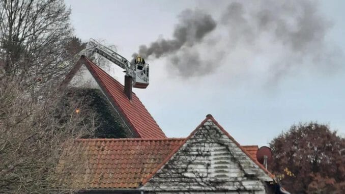 FW Kranenburg: Kaminbrand am Galgensteeg