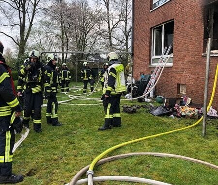 FW Kranenburg: Wohnungsbrand im historischen Stadtkern