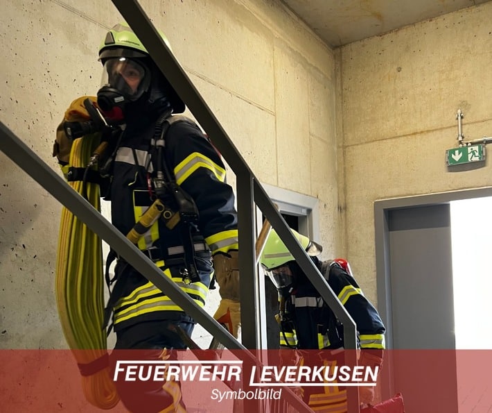 FW-LEV: Brand Pfarrer-Schmitz-Straße