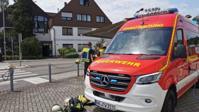 FW LK Neunkirchen: Großeinsatz des ABC-Zugs in Spiesen