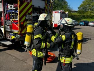 FW LK Neunkirchen: Großübung des ABC-Zugs des Landkreises Neunkirchen