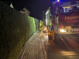 FW Lage: Ruhiger Jahreswechsel für die Feuerwehr Lage