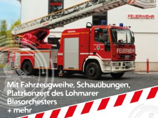 FW-Lohmar: 100 Jahre Löschzug Lohmar - Tag der offenen Tür rund um das Feuerwehrhaus Lohmar